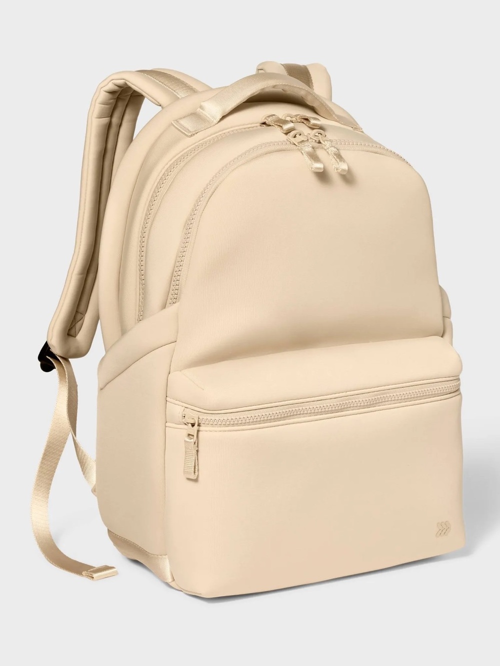 All in motion Faux Neoprene Backpack - Tan